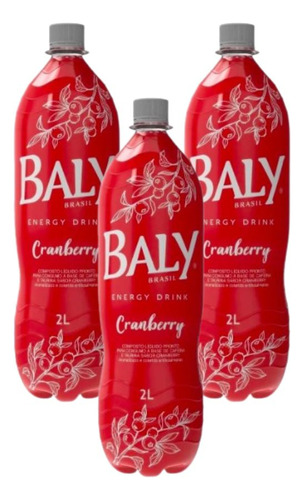 Energético Baly Cranberry Pack 3unx2l