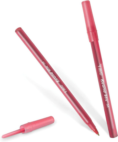 Imagen 5 de 7 de Boligrafos Bic Xtra-life Punta Media Color Rojo Paquete 10 U