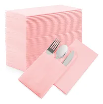 Comprar Servilletas Desechables De Papel Con Bolsillo Para Cubiertos