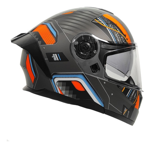 Casco Moto Abatible Rmm Hf900 Remote Dot Deportivo C/lente