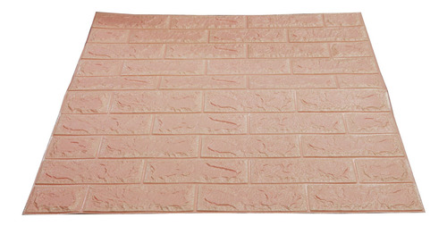 Revestimiento Adhesivo Para Pared 70 X 77 Rosado