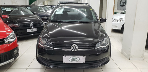 Imagem 3 de 11 de Vw Saveiro 1.6 Ce Trend Preta 2014 Flex