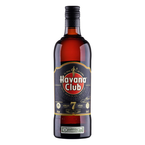 Imagem 1 de 1 de Rum Cubano Envelhecido Havana Club Garrafa 750ml