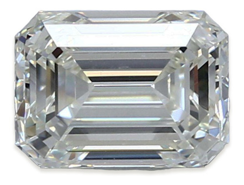 Diamante Corte Esmeralda De 2ct - Moissanita - D Vvs1