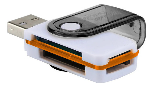 10 Adaptador Cartão Memória 4 Em 1 Microsd T-flash Mmc Sd