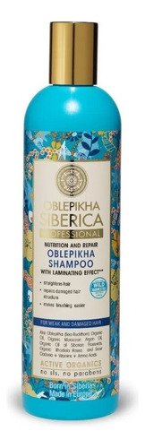 Shampoo Cabello Debil Dañado Natura Siberica Oblepikha 400ml