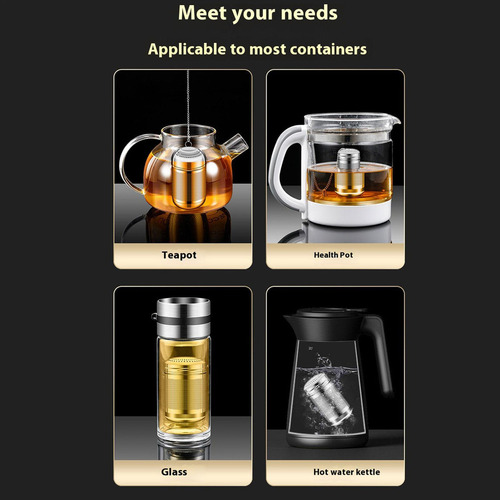 Colador De Té Filtro De Té En Acero Inoxidable Con Malla Fin