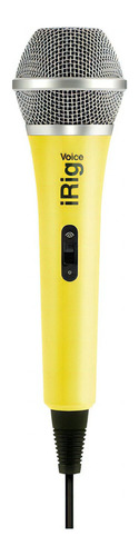 Micrófono Ik Multimedia Irig Voice Karaoke - Plus Color Amarillo