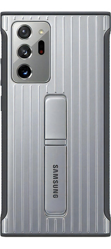 Carcasa Rugged Protective Cover Galaxy Note 20 Ultra Color Plateado