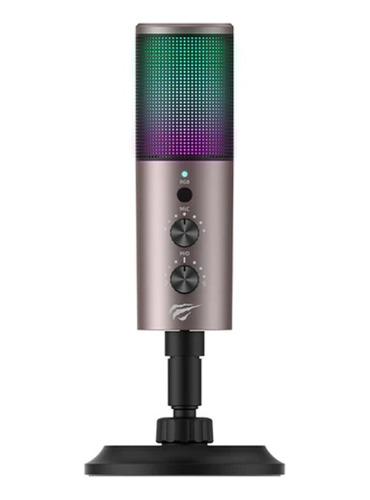 Microfono Condensador Tipo C Rgb Havit Gk61 | Pc Y Celular