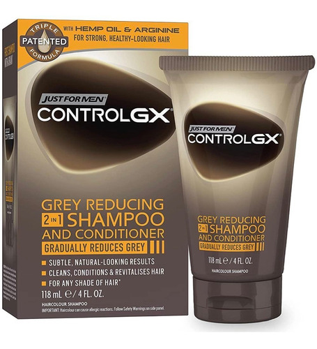 Shampoo Control Gx® + Condicionador - Redutor De Grisalhos