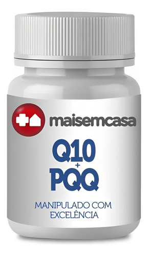 Coenzima Q-10 (ubiquinol) + Pqq 10mg 60 Cápsulas Veganas