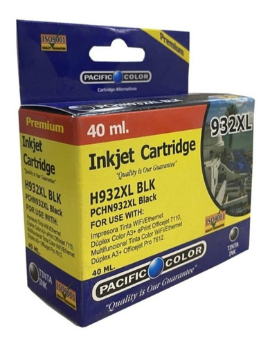 Tinta Alternativa 932xl 933xl  / 01-pchn932xl Bk