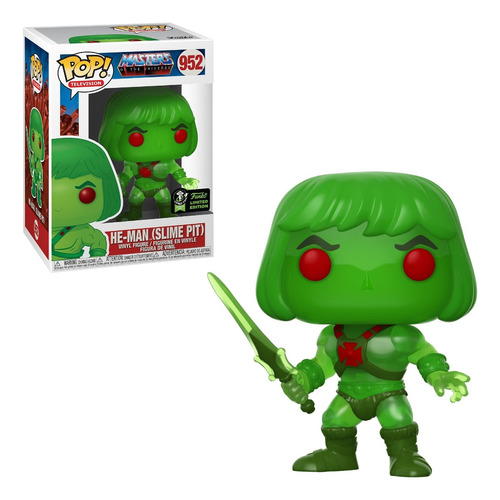 He-man Slime Pit Funko Exclusivo Eccc 2020  Sticker Oficial