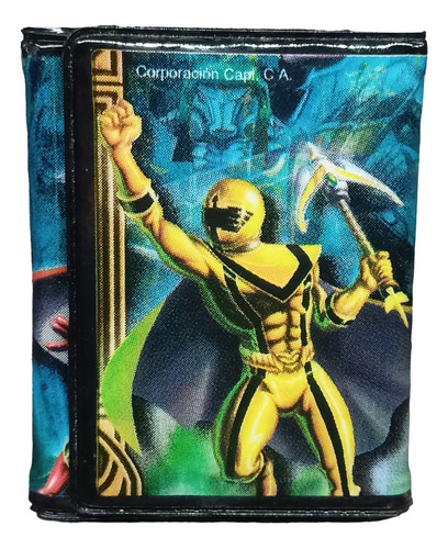 Billetera / Cartera Triple Power Rangers Mystic Force Niños