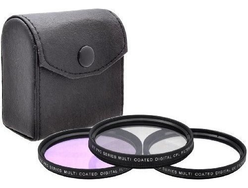 Serie Pro Multi Coated Hd 3 Pc. Conjunto De Filtro Digital