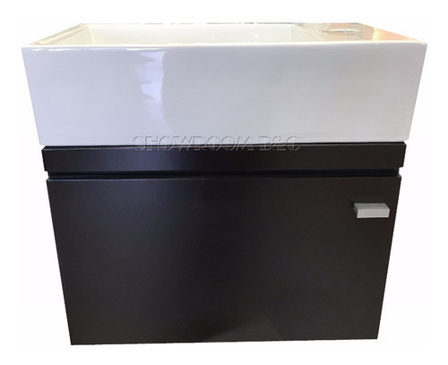 Vanitory Colgante Mini Piazza A146 Laqueado Bacha Loza 45x25