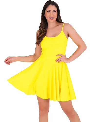 Mercado livre vestido store amarelo