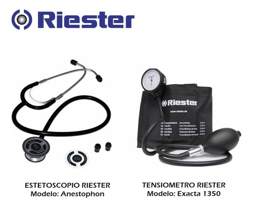 Tensiómetro Manual Aneroide Y Estetoscopio - Riester