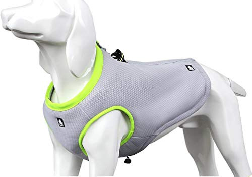 Sgoda Dog Cooling Vest Arnés Cooler Jacket Gris Verde Xx-pe