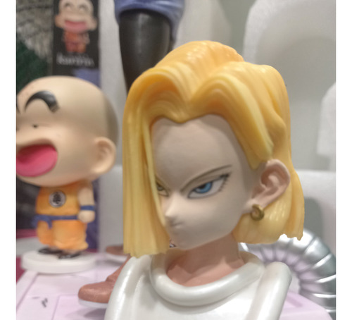 Androide 18 (lazuli). Y Krillin