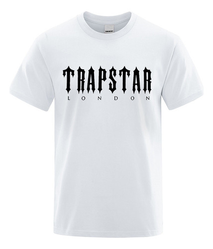 Nm G Playera Estampada Con Letras De Trapstar London