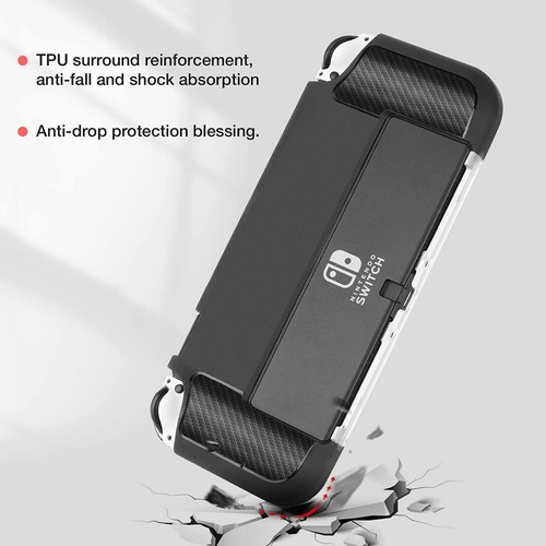 Imagen 4 de 7 de Forro Case Para Nintendo Switch Oled