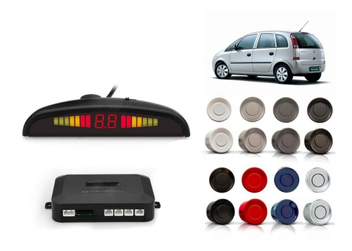 Sensor De Estacionamiento P/ Chevrolet Meriva Con Display 