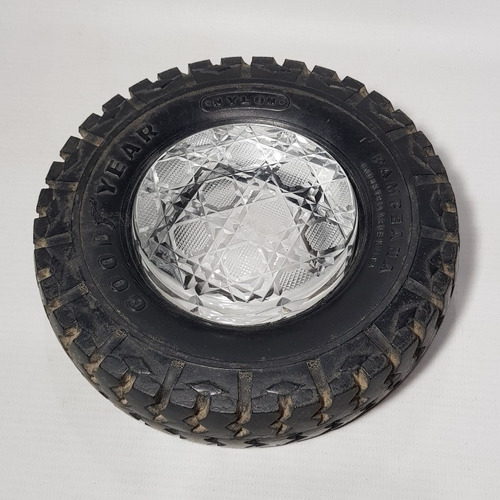 Imagen 3 de 7 de Antiguo Cenicero Goodyear Rueda Mag 57711