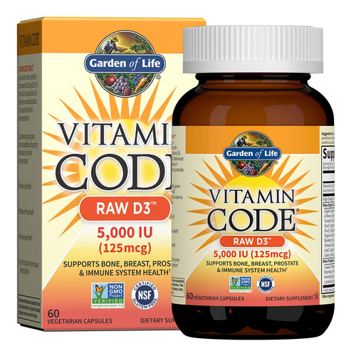Garden Of Life Vitamina D, C - 7350718:mL a $138990