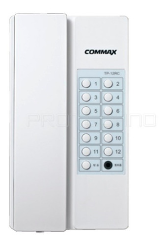 Intercomunicador Telef. Commax Tp 12rc Apto Port. Electrico