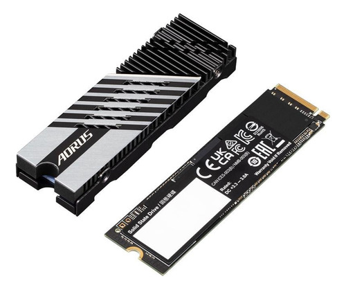 Disco Gigabyte Aorus Gen4  Ssd 2tb  4.0  M.2 7300mb/s Ps5