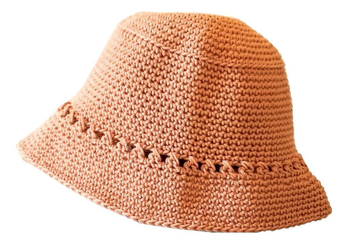 Sombrero Capelina Yute Tejido Crochet