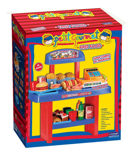 Fast Food. Juguete De Cocina. Petit Gourmet