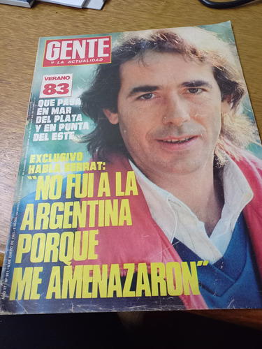 Gente Enero 1983 911 Serrat Verano 1983