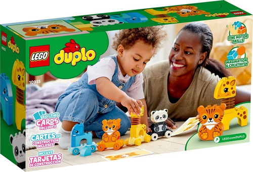 Kit De Construcción Lego Duplo Tren De Los Animales 10955