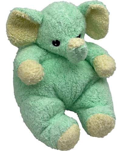 Peluche Ty Elephantbaby Verde Menta Cascabel Año 2005 30cm