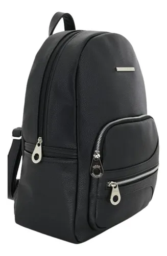 Mochila Mujer Good Company 2254 Con Bolsillos Frente Env o gratis