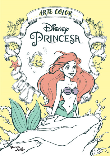 Libro Princesas. Arte Color Con Frases - Disney