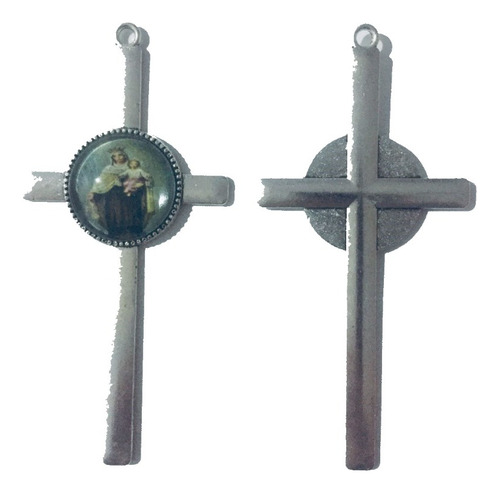 Dijes De Cruz De La Virgen Del Carmen 21 Piezas (dc52)