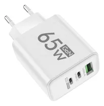 Comprar Cargador Usb Pd De Carga Rápida Tipo C, 3 In 1 Carga Rapida Color Blanco