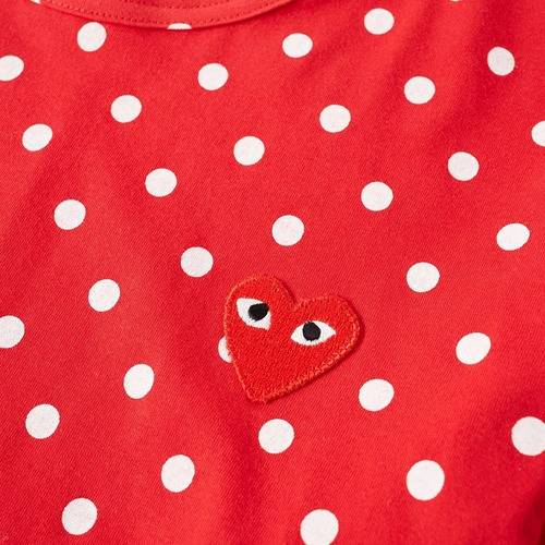 Playera Comme Des Garçons Play Polka Dots Original Cdg | Meses sin intereses