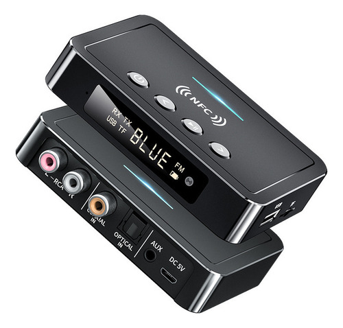 Para Receptor Transmisor De Audio Bluetooth 5.0 Nfc Con