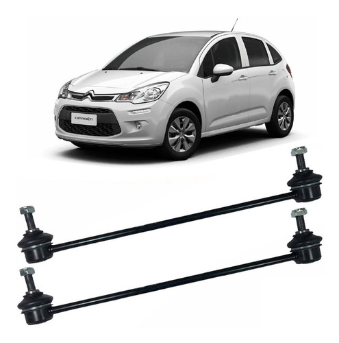 Kit 2 Bieletas Suspension Delantera Citroen C3 1.6 16v 2006