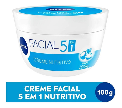 Creme Facial Nutritivo Nivea 100g