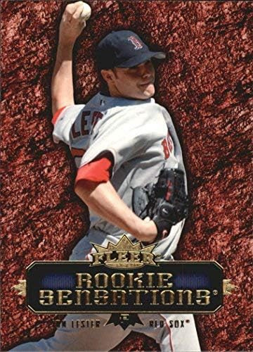 2007 Fleer Rookie Sensations Jl Jon Lester Mlb Tarjeta Colec