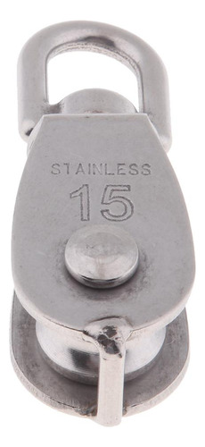2 Unids M15 Polea Giratoria Polea Rigging Levantar Cuerda