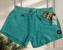 Comprar Fabuloso Short Hang Ten Jovencitas Tela Agodon Tipo Toalla