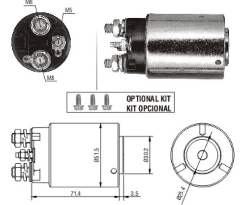 Solenoide 66121 Chevrolet Blazer 4.3 1995