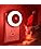 Briignite 4 Pack Luz Nocturna Led Roja, Sensor De Anochecer